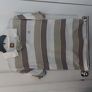 Mens medium grey collard t-shirt